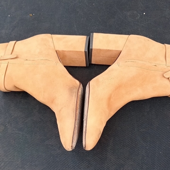 Kate Spade Camel Suede Ankle Booties - Picture 11 of 13